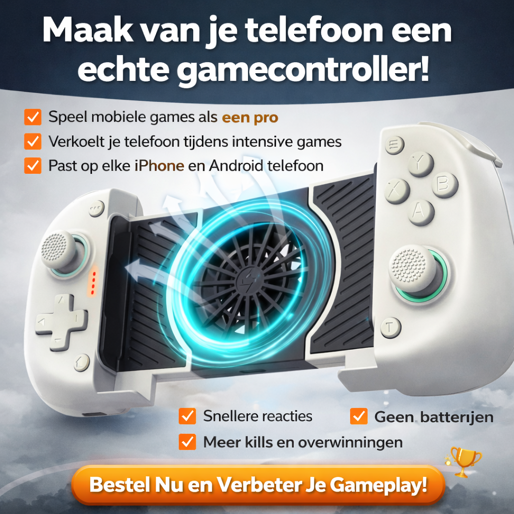 Maak van je smartphone een echte game console met de joystick van Novastick, speel als een pro en met volledige controle